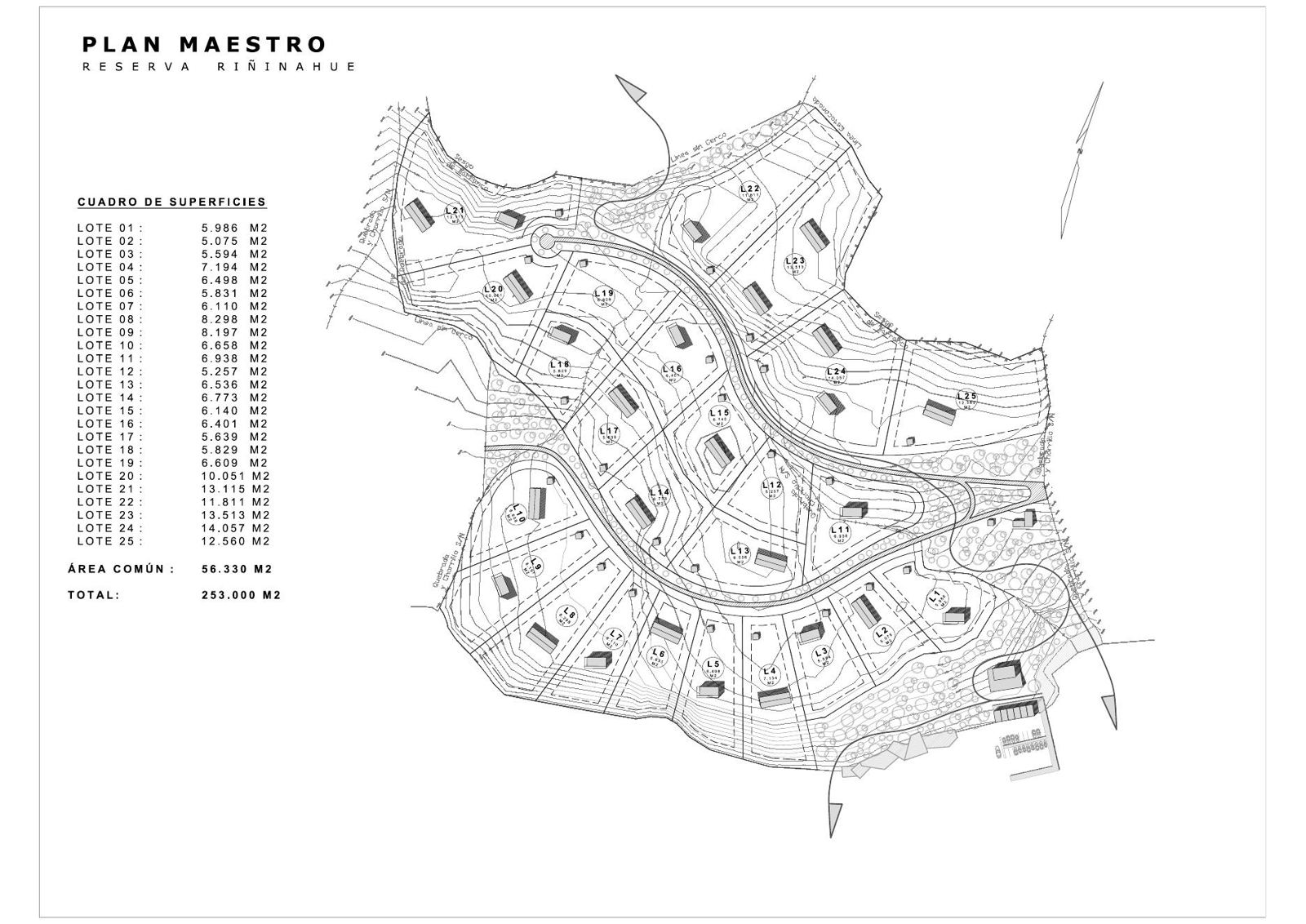 Plan maestro Reserva Riñinahue